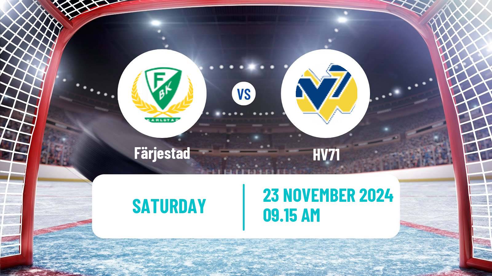 Hockey SHL Färjestad - HV71