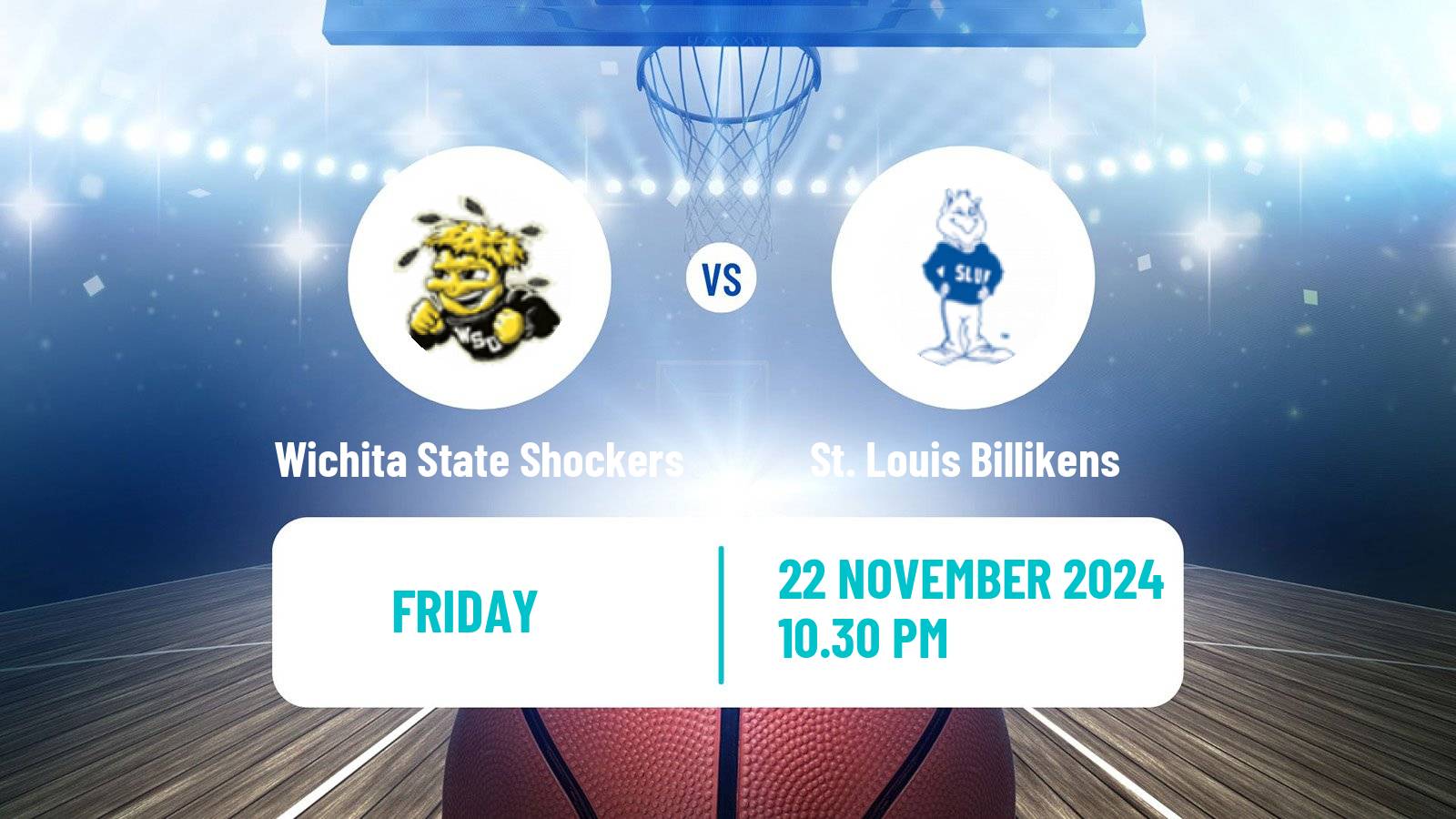 Basketball NCAA College Basketball Wichita State Shockers - St. Louis Billikens