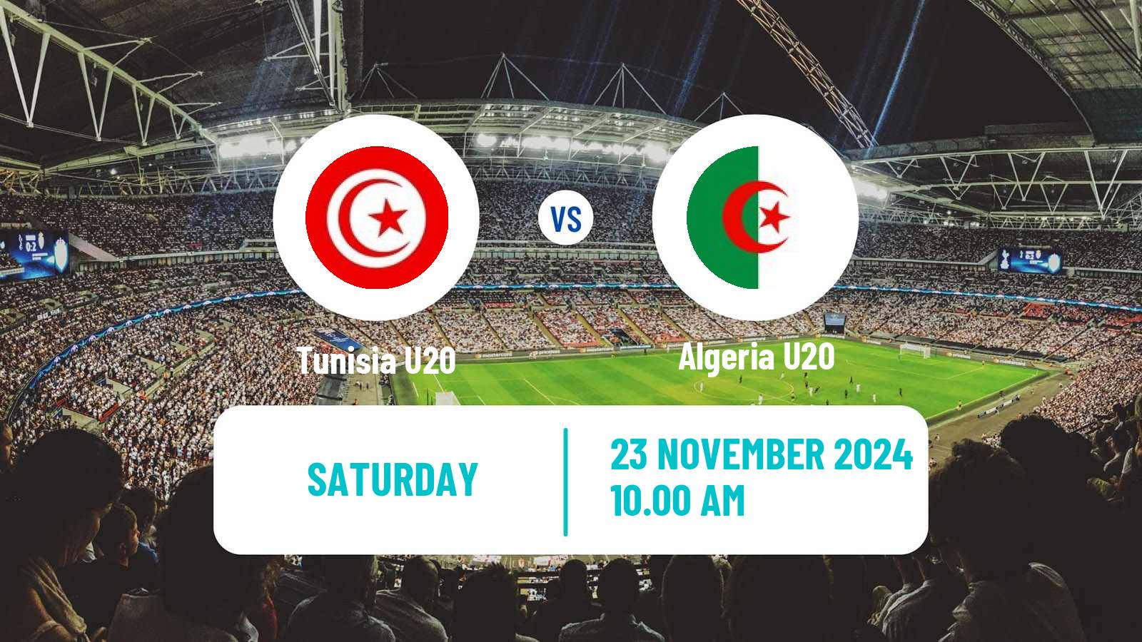 Soccer Friendly Tunisia U20 - Algeria U20