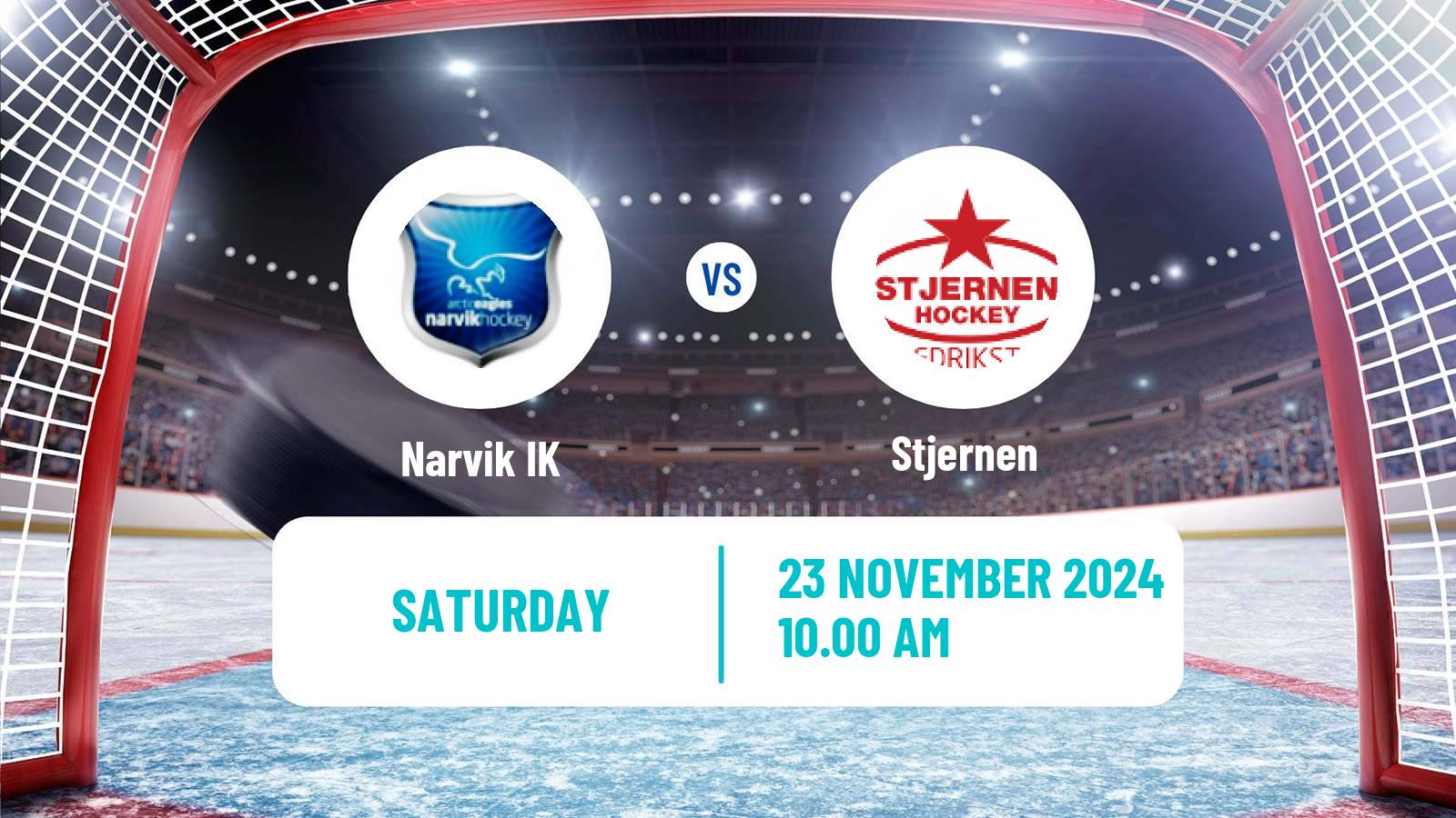 Hockey Norwegian Ligaen Hockey Narvik - Stjernen