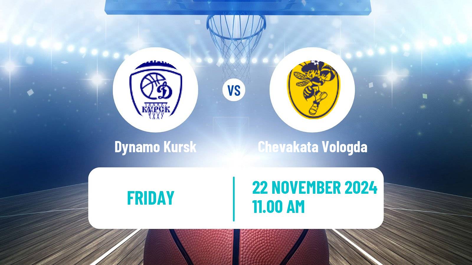 Basketball Russian Cup Basketball Women Dynamo Kursk - Chevakata Vologda