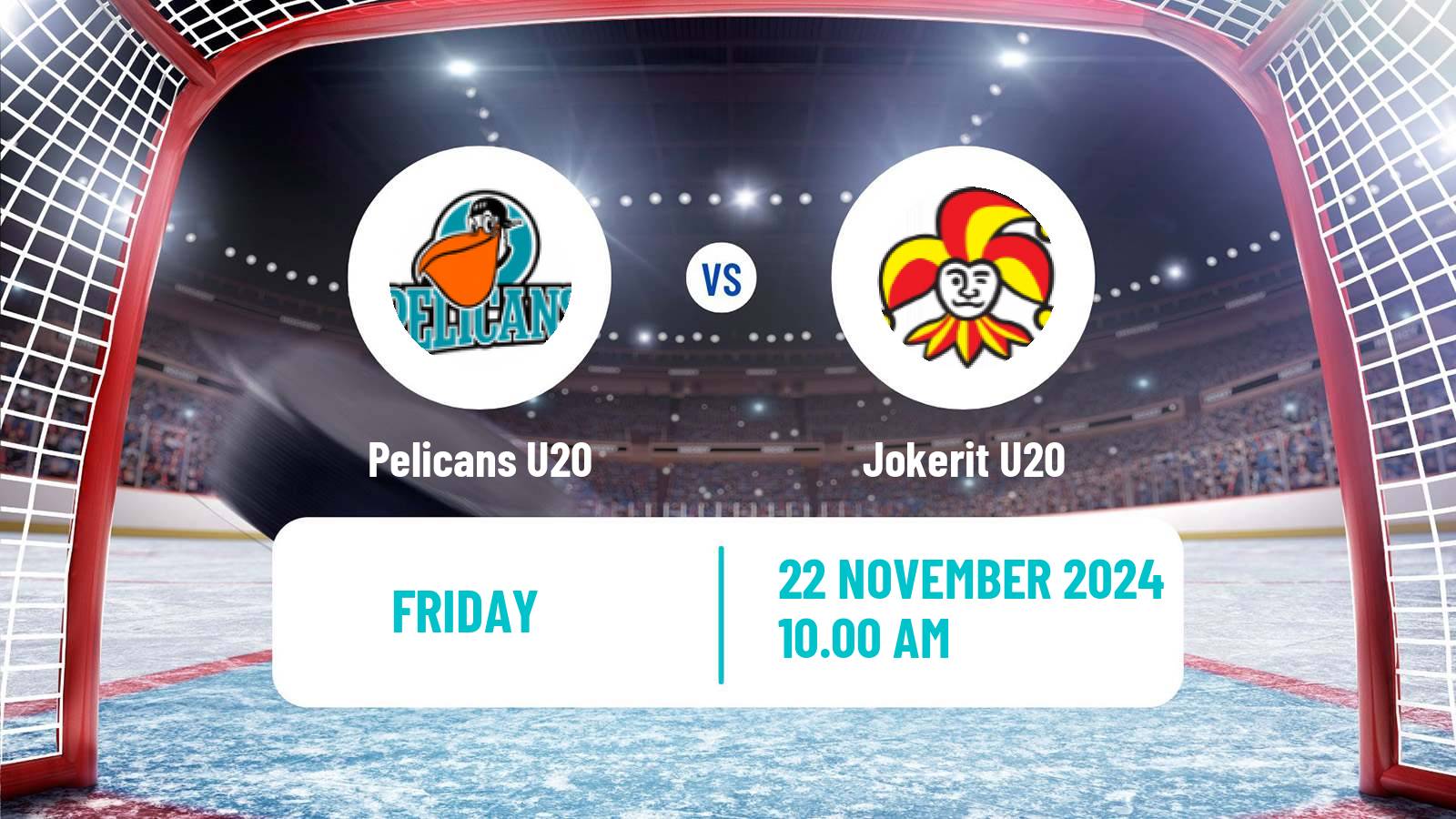 Hockey Finnish SM-sarja U20 Pelicans U20 - Jokerit U20