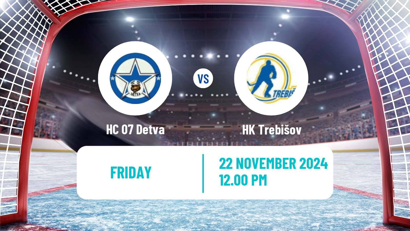 Hockey Slovak 1 Liga Hockey Detva - Trebišov