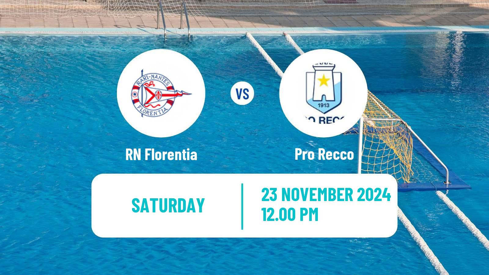 Water polo Italian A1 Water Polo Florentia - Pro Recco