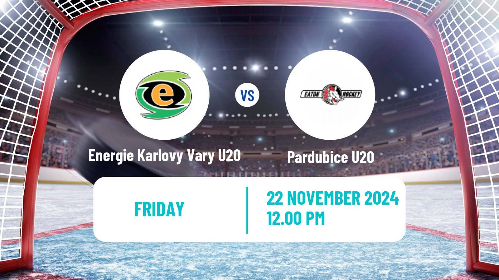 Hockey Czech ELJ Energie Karlovy Vary U20 - Pardubice U20