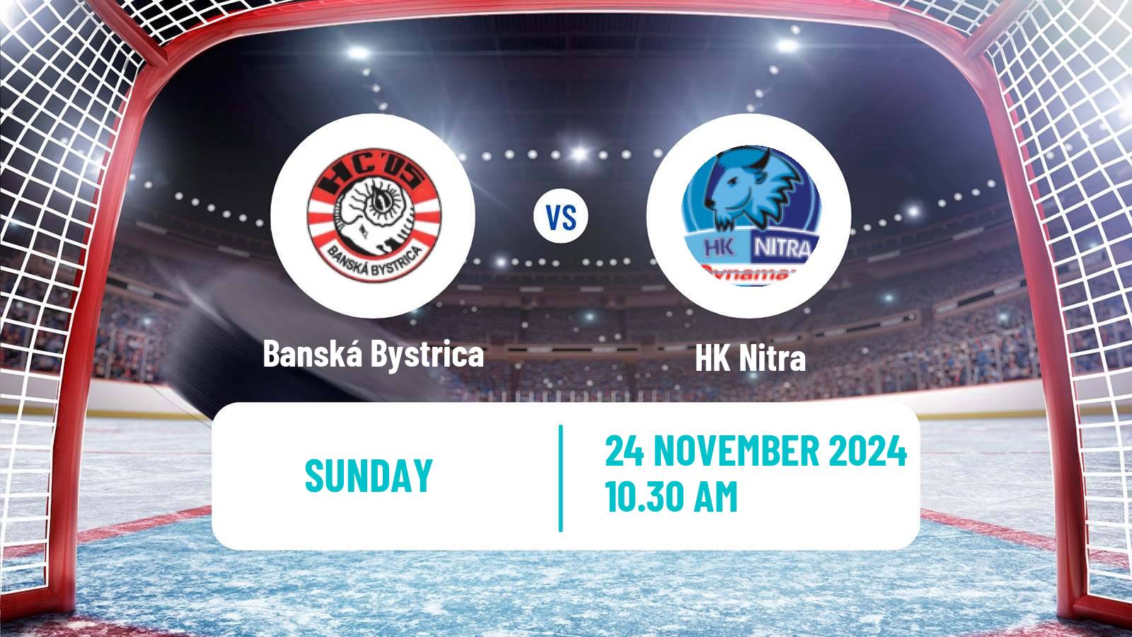 Hockey Slovak Extraliga Banská Bystrica - Nitra