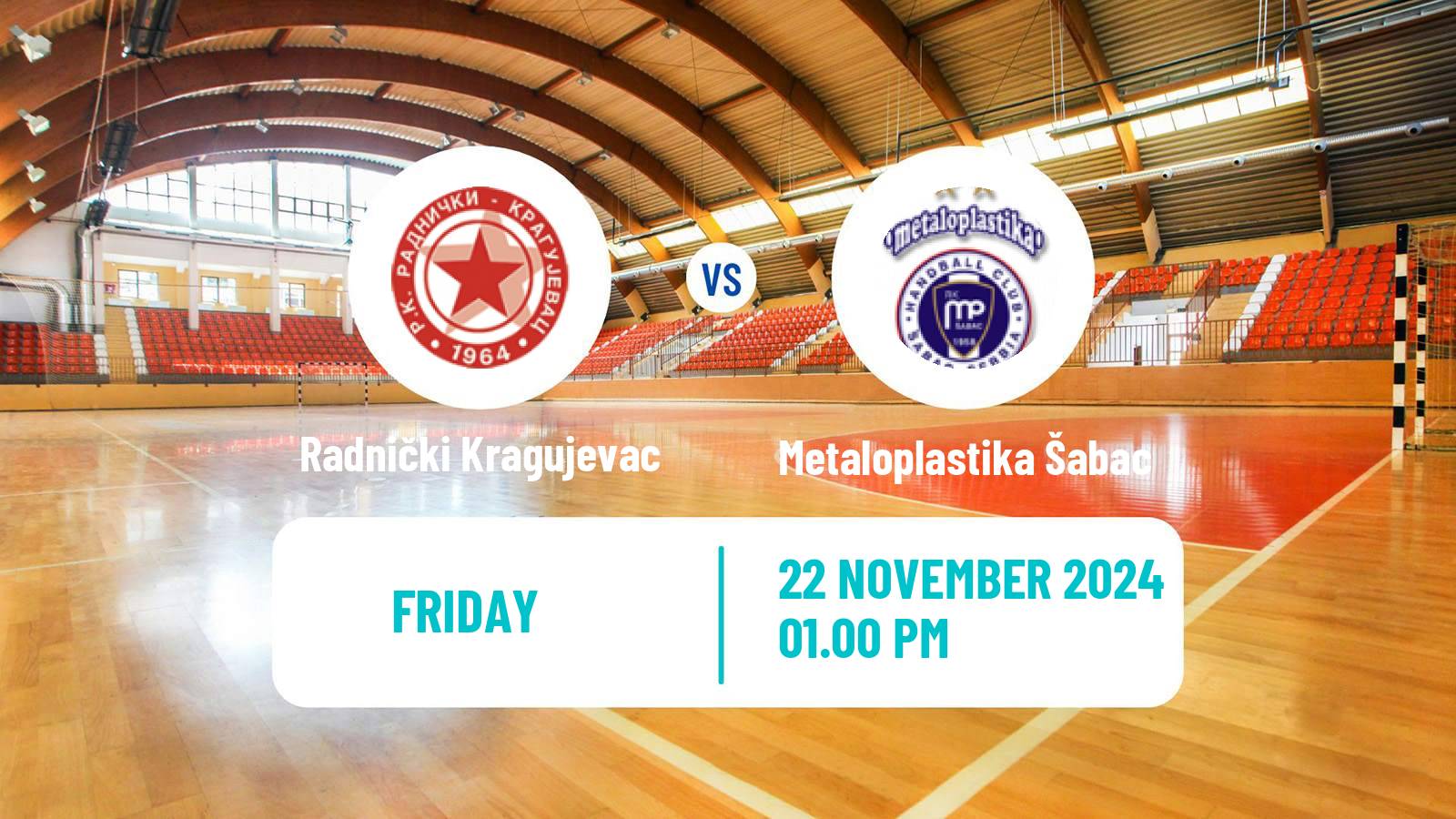 Handball Serbian Superliga Handball Radnički Kragujevac - Metaloplastika Šabac