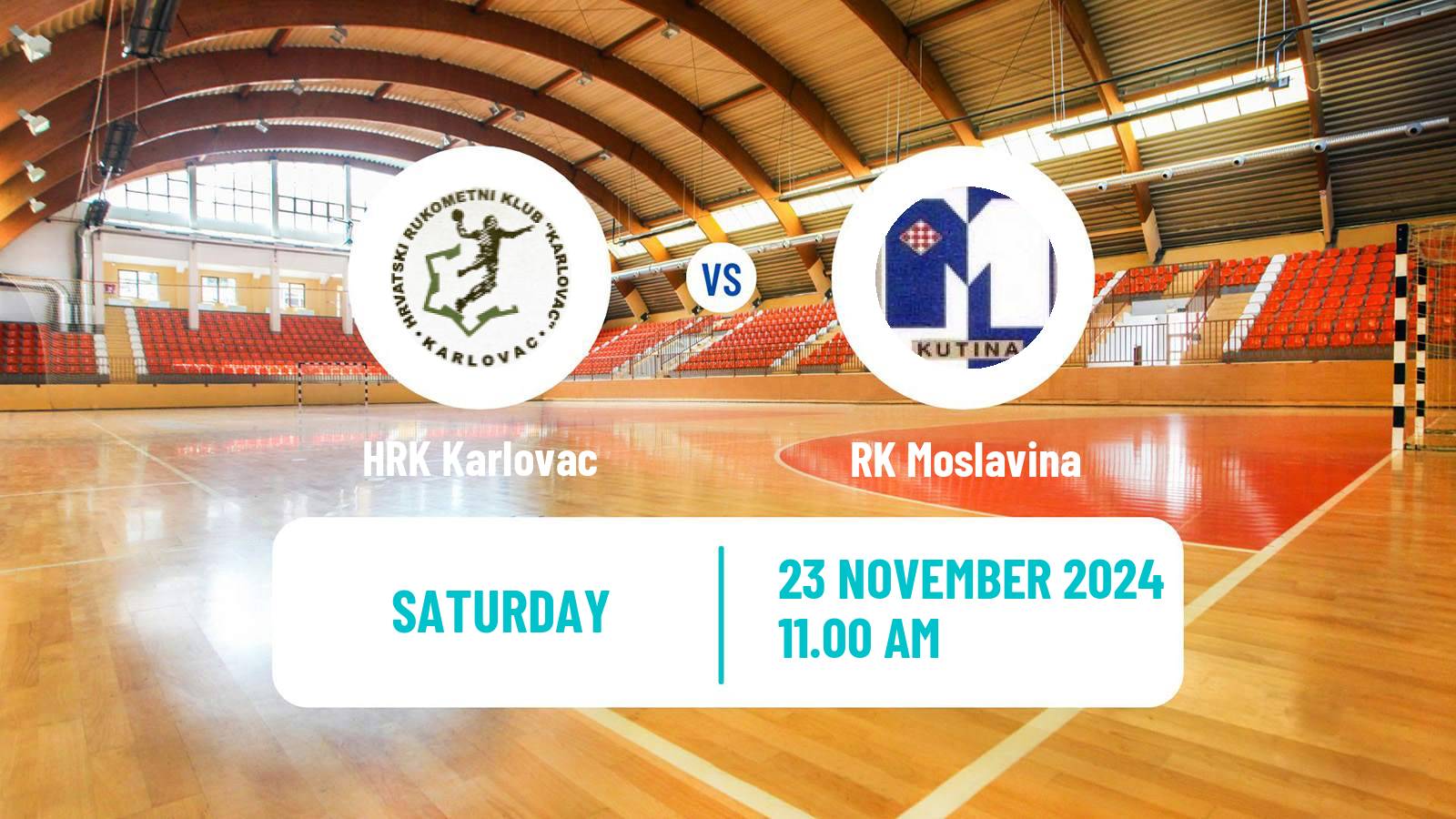 Handball Croatian Premijer Liga Handball HRK Karlovac - Moslavina