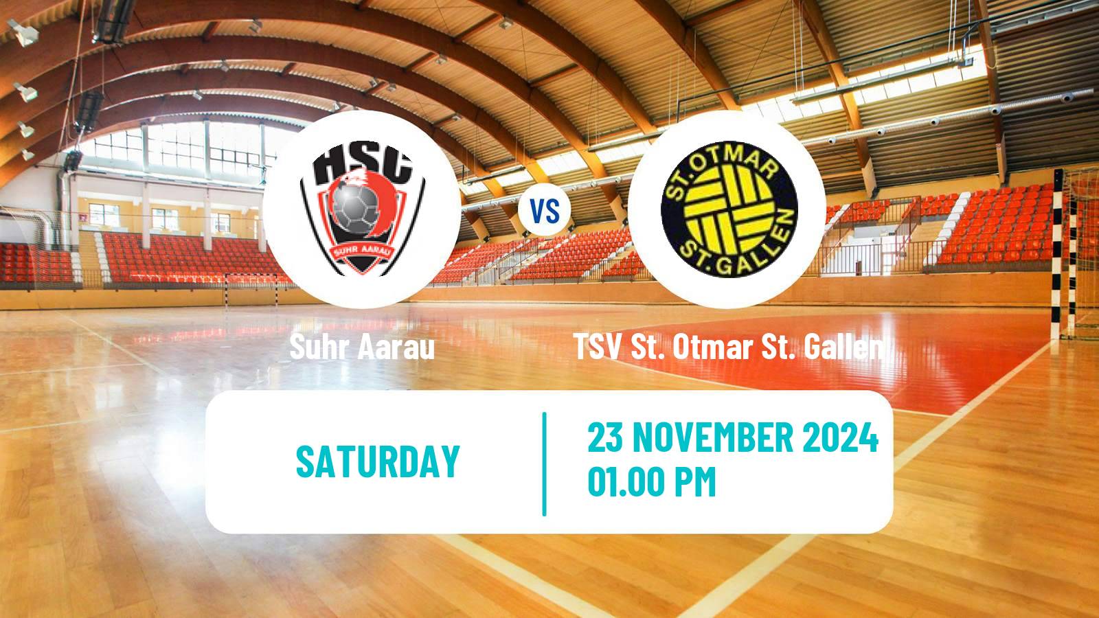 Handball Swiss NLA Handball Suhr Aarau - TSV St. Otmar St. Gallen