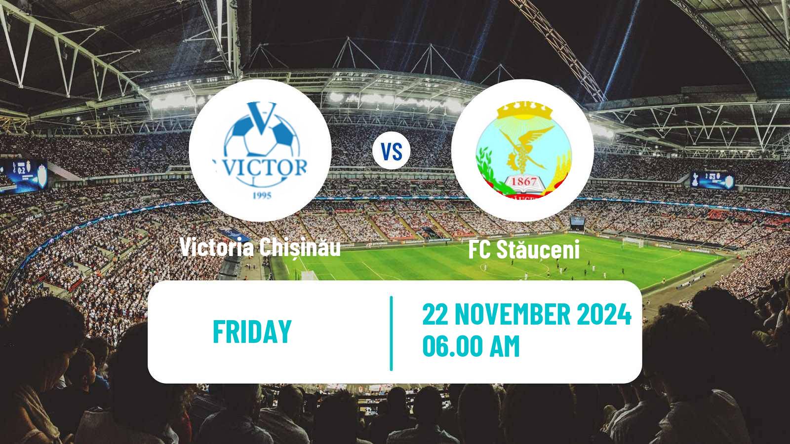 Soccer Moldovan Liga 1 Victoria Chișinău - Stăuceni