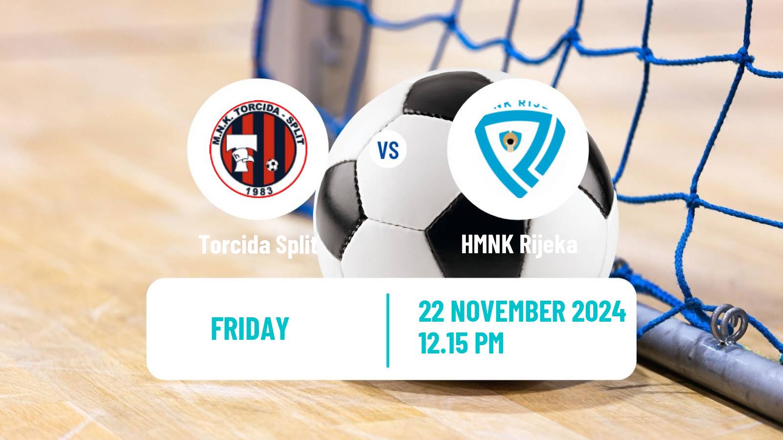 Futsal Croatian 1 HMNL Torcida Split - Rijeka