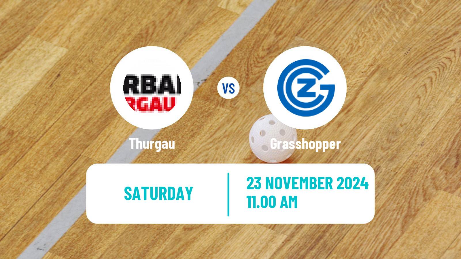 Floorball Swiss NLA Floorball Thurgau - Grasshopper