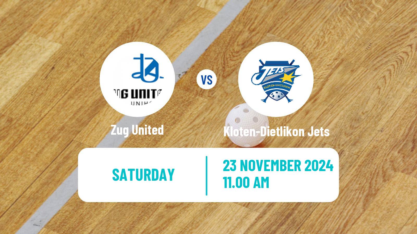 Floorball Swiss NLA Floorball Women Zug United - Kloten-Dietlikon Jets