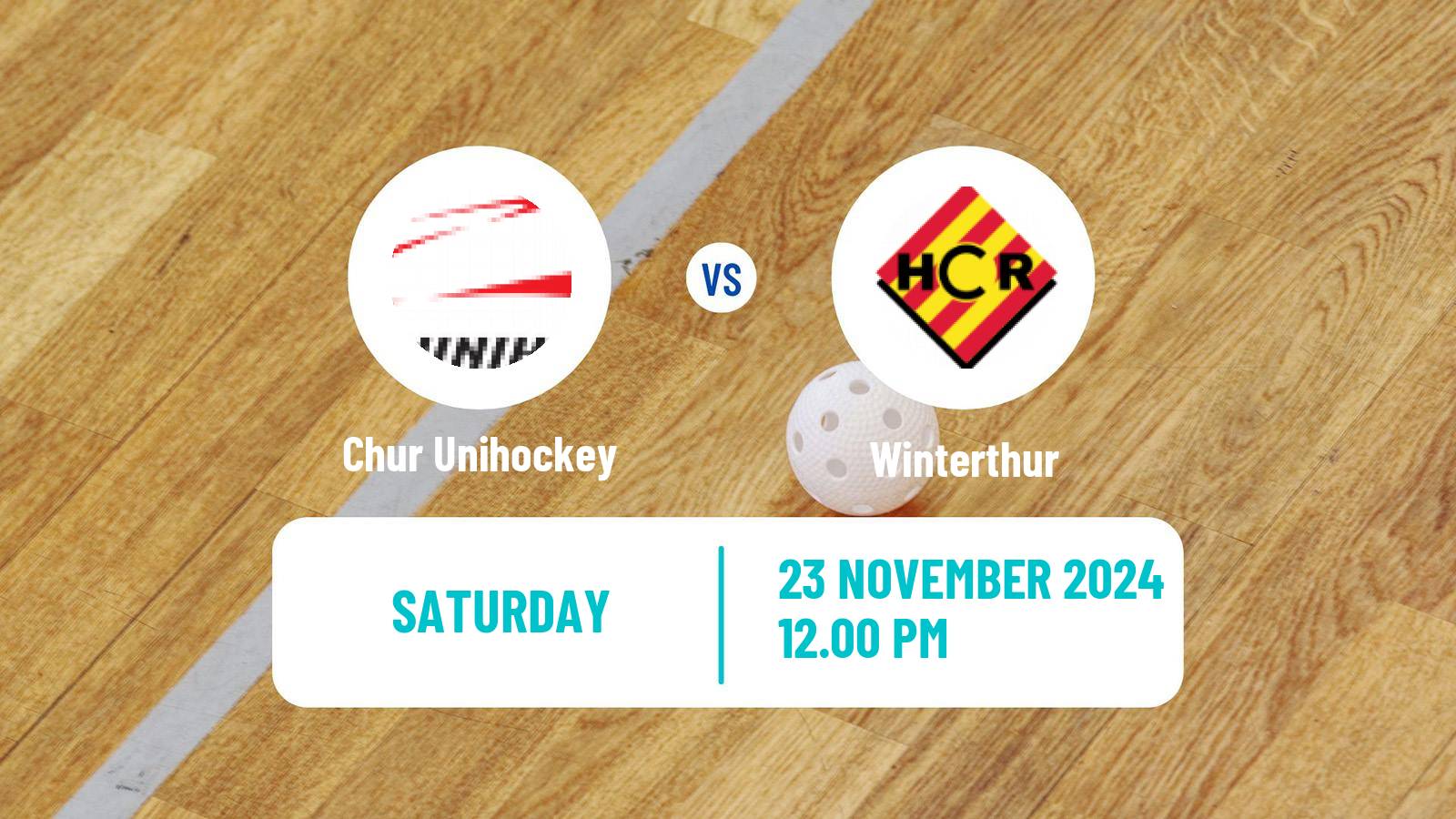 Floorball Swiss NLA Floorball Chur Unihockey - Winterthur