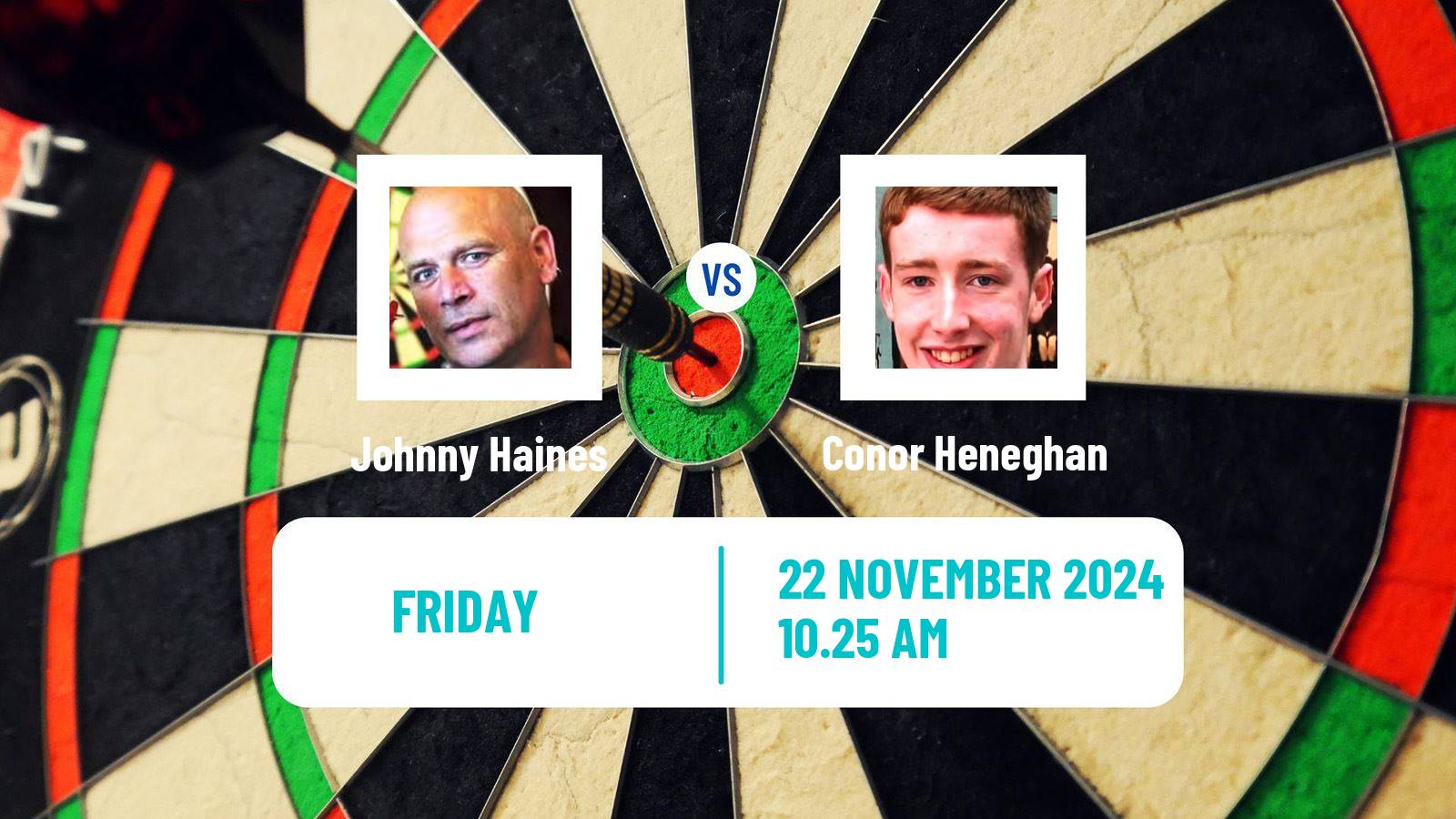 Darts Modus Super Series Johnny Haines - Conor Heneghan