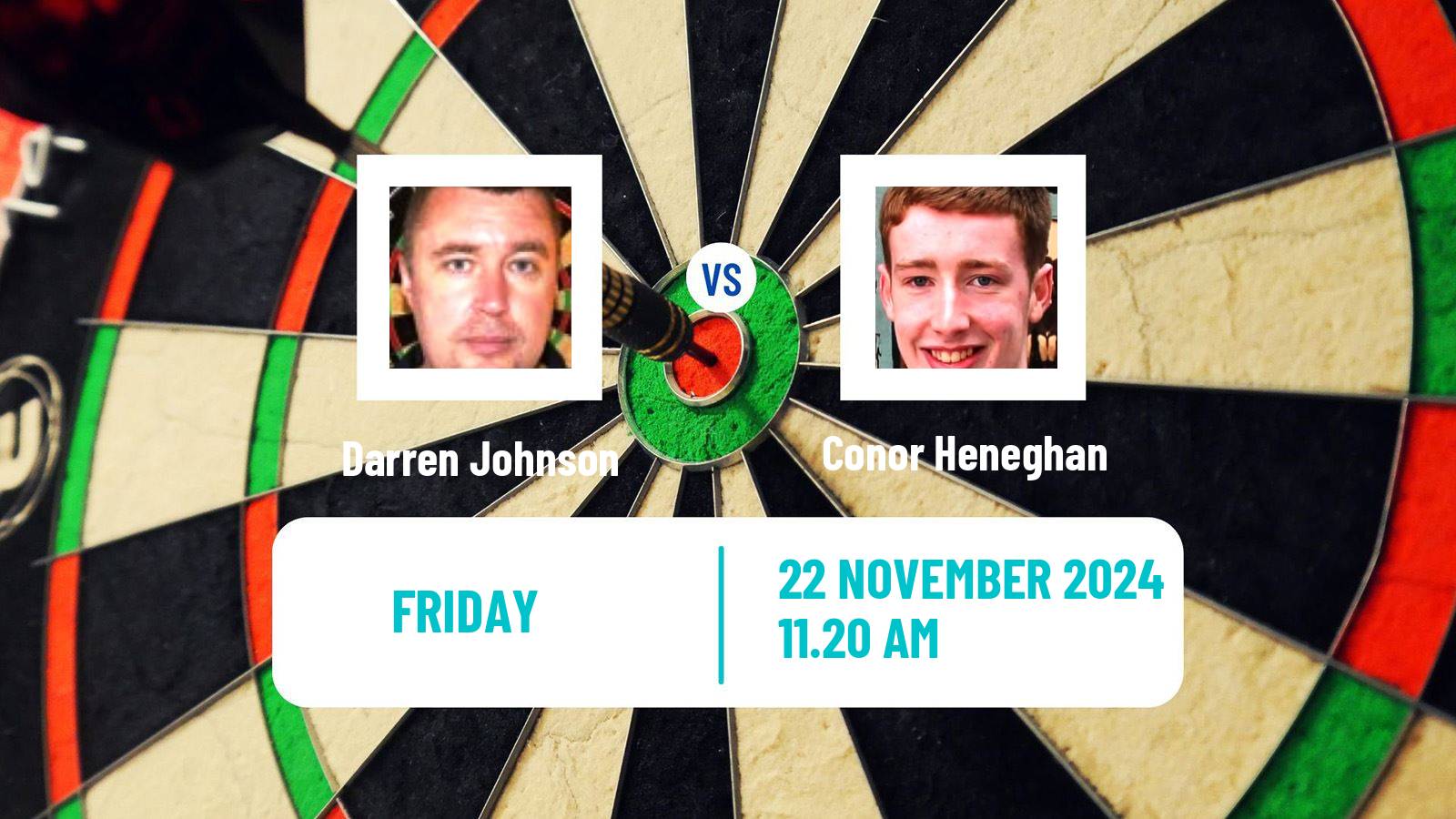 Darts Modus Super Series Darren Johnson - Conor Heneghan