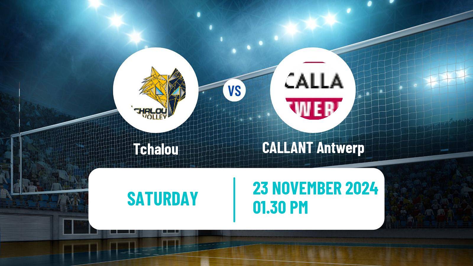 Volleyball Belgian Liga A Volleyball Women Tchalou - CALLANT Antwerp