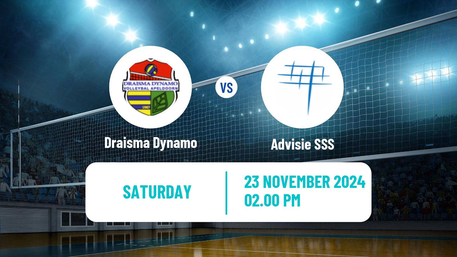 Volleyball Dutch Eredivisie Volleyball Draisma Dynamo - Advisie SSS