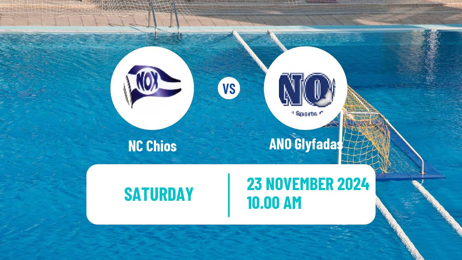 Water polo Greek A1 Water Polo Chios - Glyfada