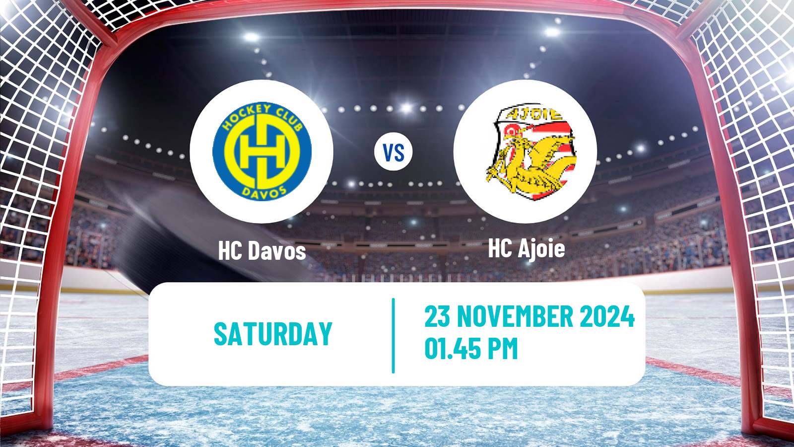 Hockey Swiss National League Hockey Davos - Ajoie