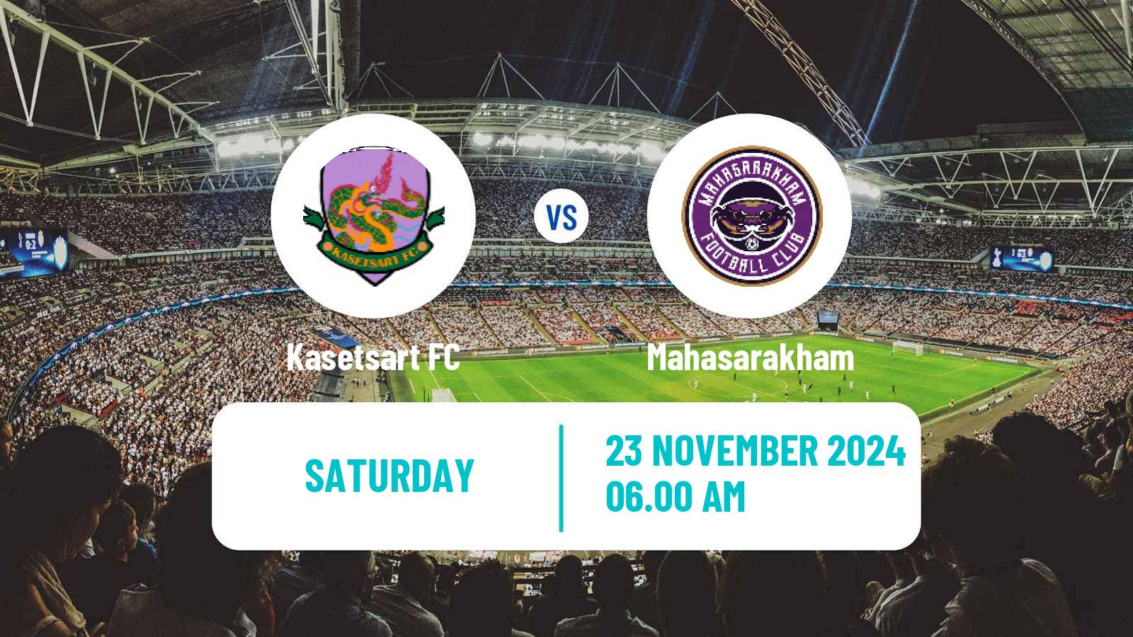 Soccer Thai League 2 Kasetsart - Mahasarakham