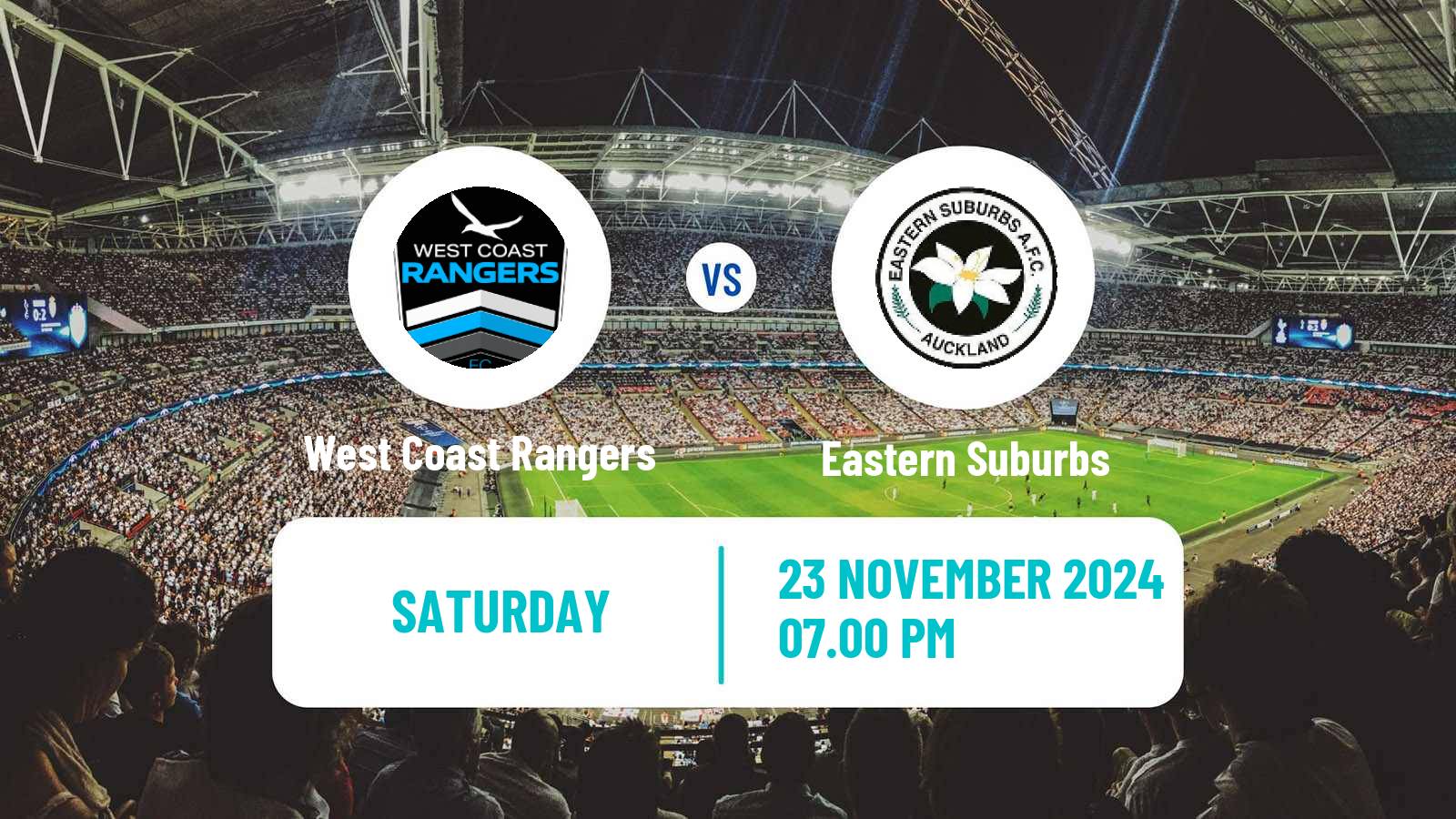 Soccer New Zealand National League Women West Coast Rangers - Eastern Suburbs