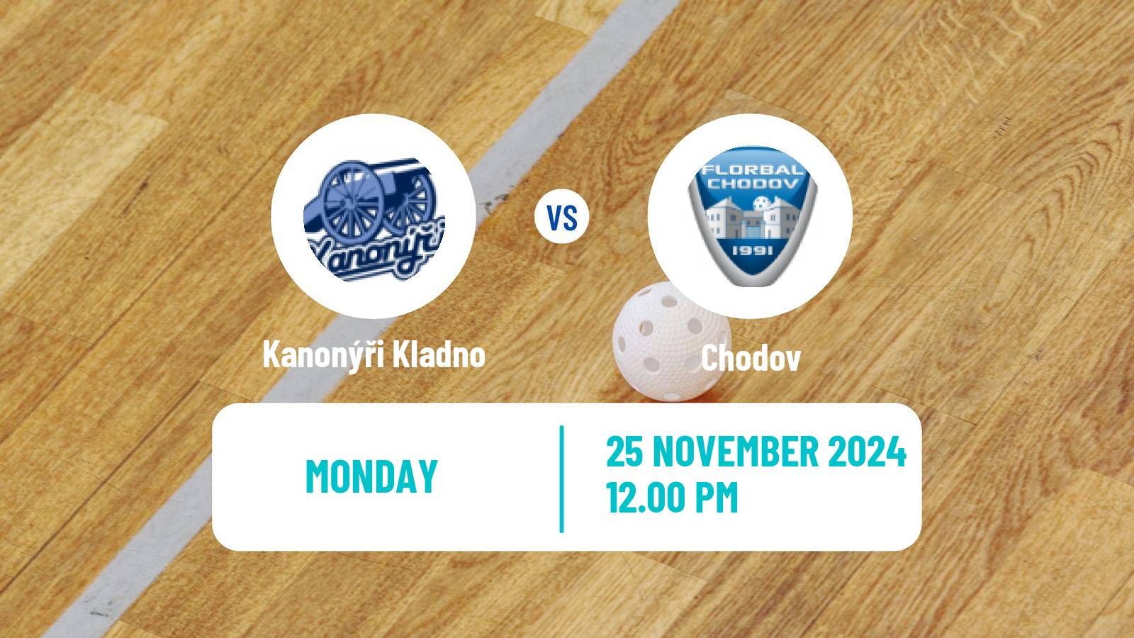 Floorball Czech Superliga Floorball Kanonýři Kladno - Chodov