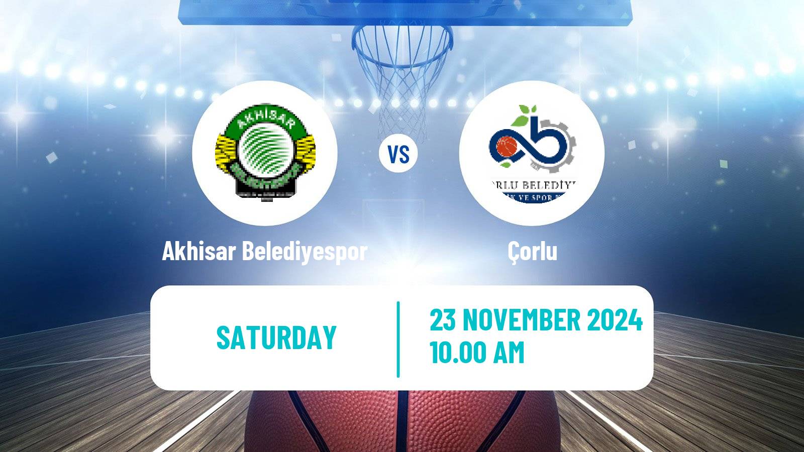 Basketball Turkish TB2L Akhisar Belediyespor - Çorlu