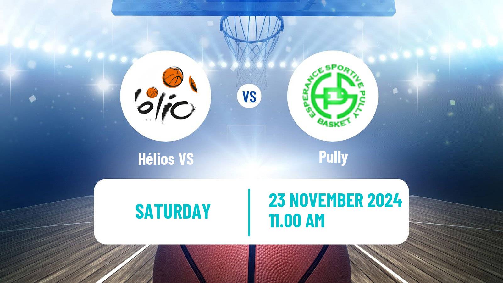 Basketball Swiss SB League Basketball Women Hélios VS - Pully