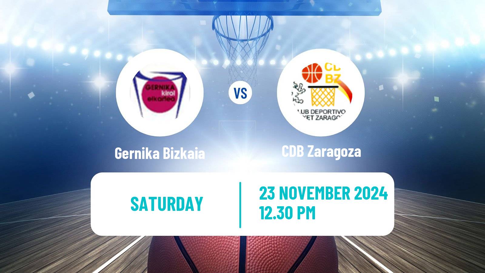 Basketball Spanish Liga Femenina Basketball Gernika Bizkaia - Zaragoza