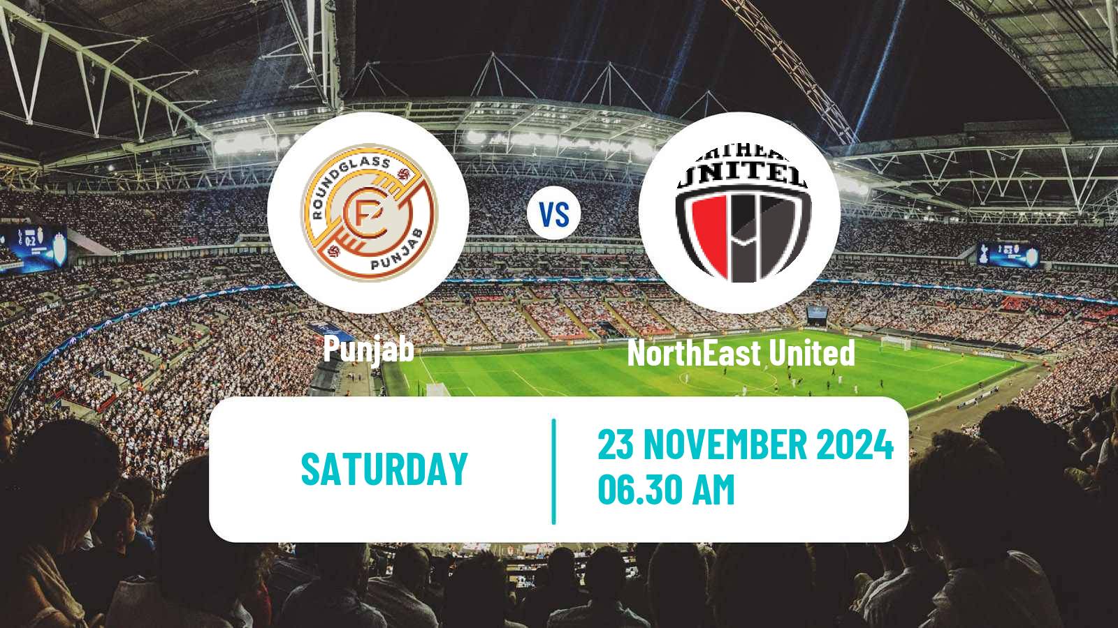 Soccer Indian ISL Punjab - NorthEast United