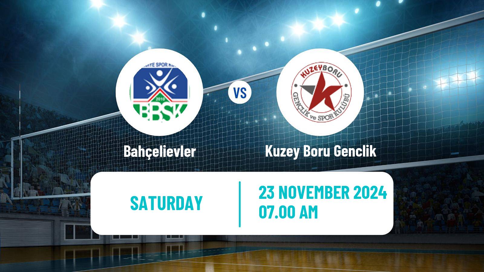 Volleyball Turkish Sultanlar Ligi Volleyball Women Bahçelievler - Kuzey Boru Genclik