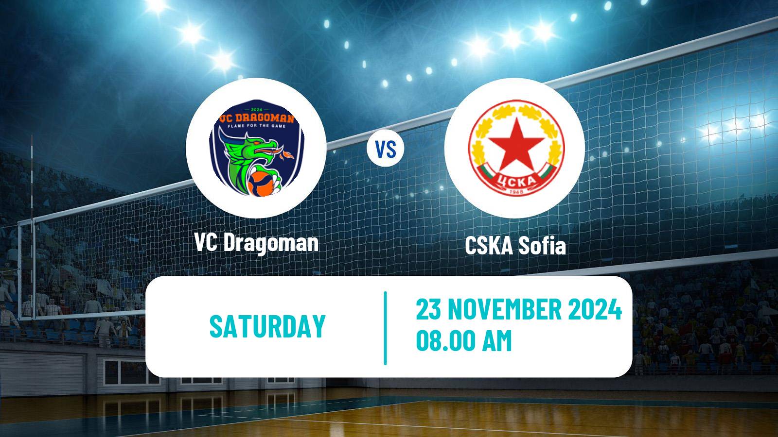 Volleyball Bulgarian SuperLiga Volleyball Women Dragoman - CSKA Sofia