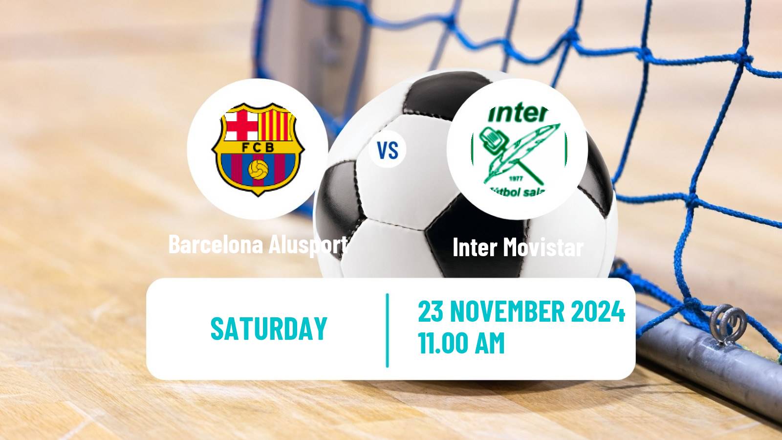 Futsal Spanish Primera Division Futsal Barcelona Alusport - Inter Movistar