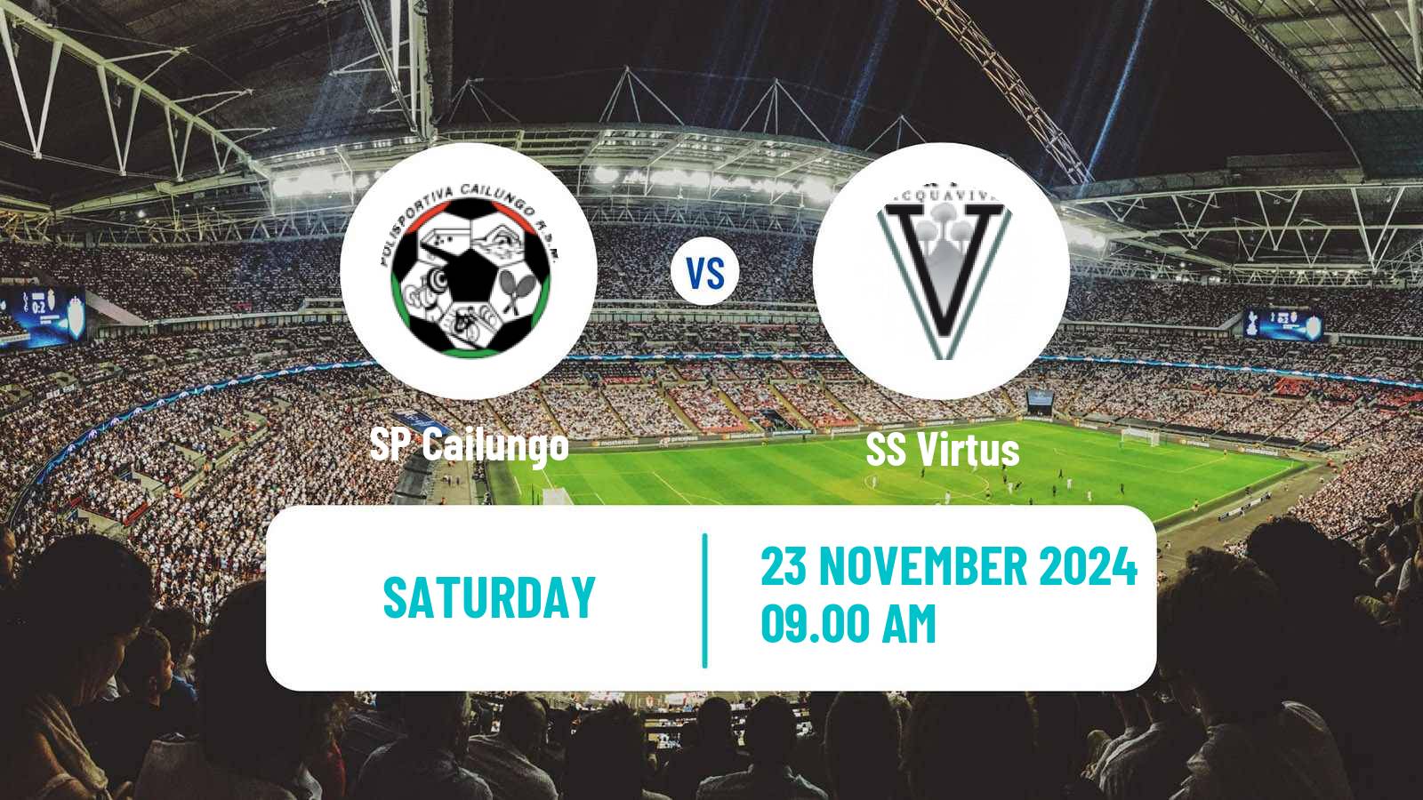 Soccer San Marino Campionato Sammarinese Cailungo - Virtus