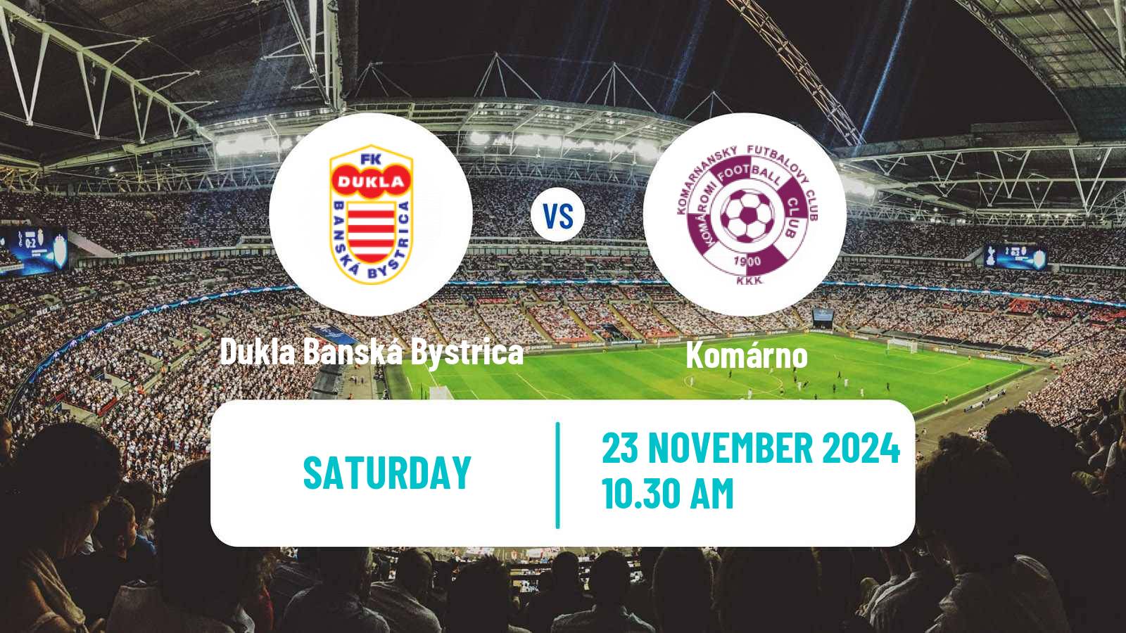 Soccer Slovak 1 Liga Women Dukla Banská Bystrica - Komárno