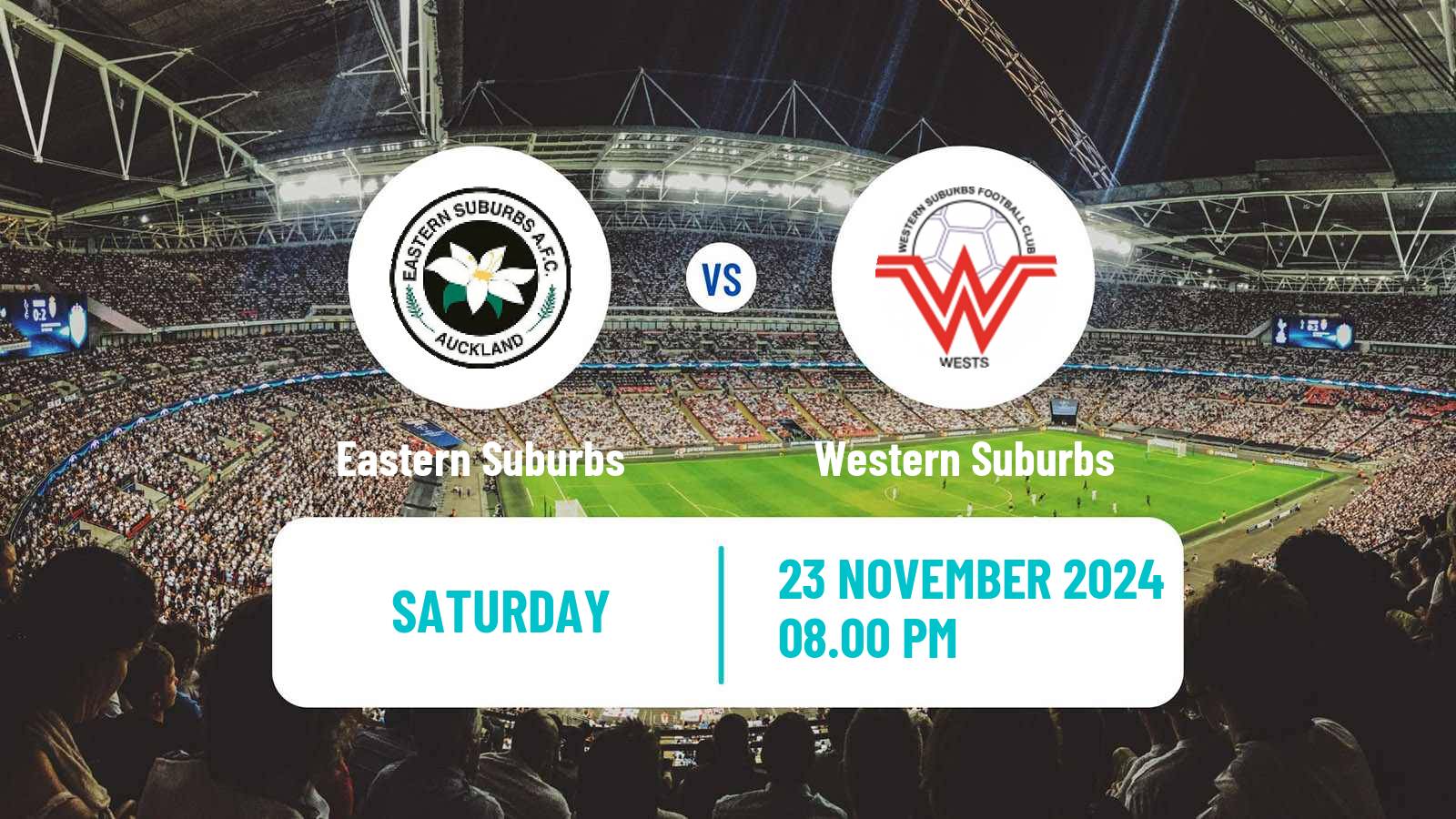 Soccer New Zealand National League Eastern Suburbs - Western Suburbs