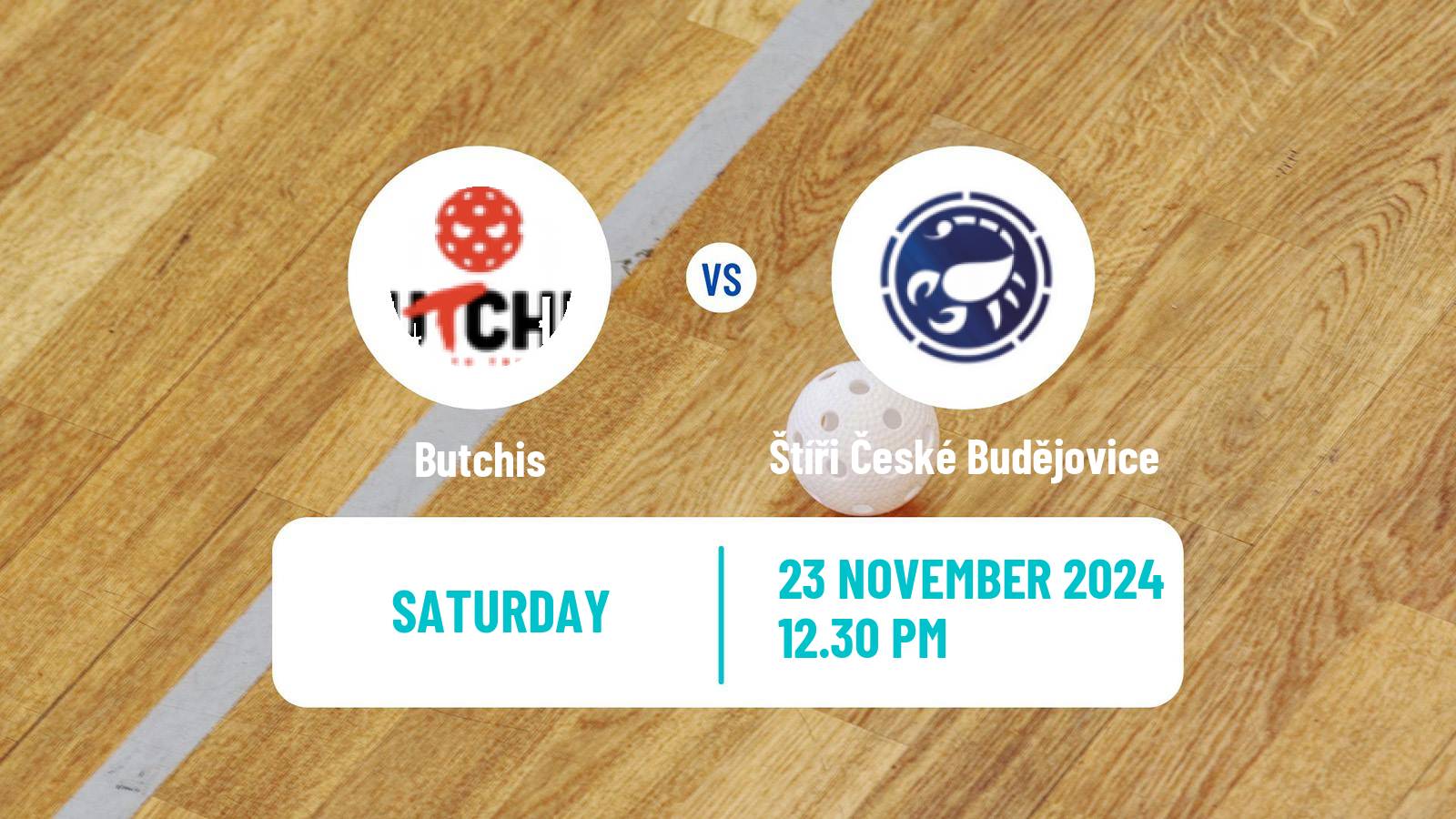 Floorball Czech 1 Liga Floorball Butchis - Štíři České Budějovice