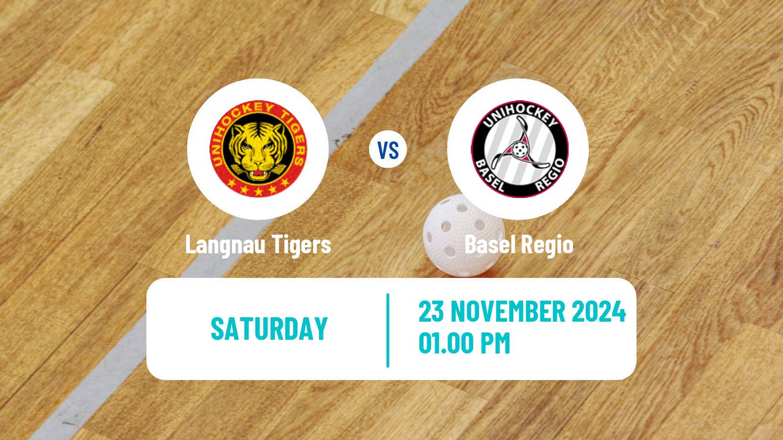 Floorball Swiss NLA Floorball Langnau Tigers - Basel Regio