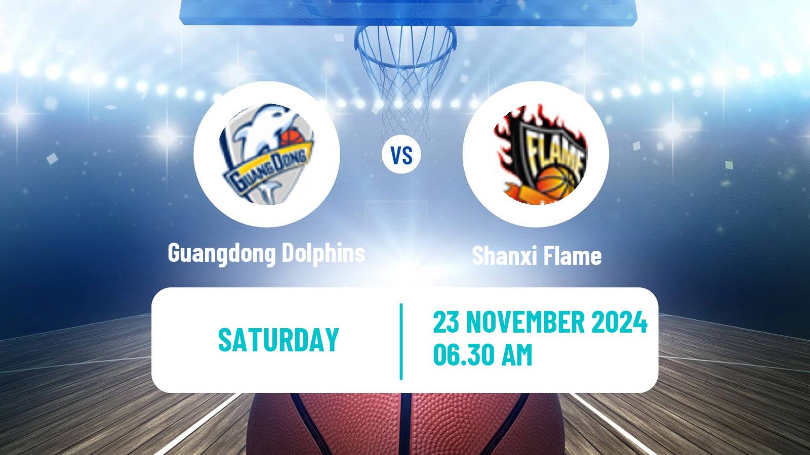 Basketball WCBA Guangdong Dolphins - Shanxi Flame