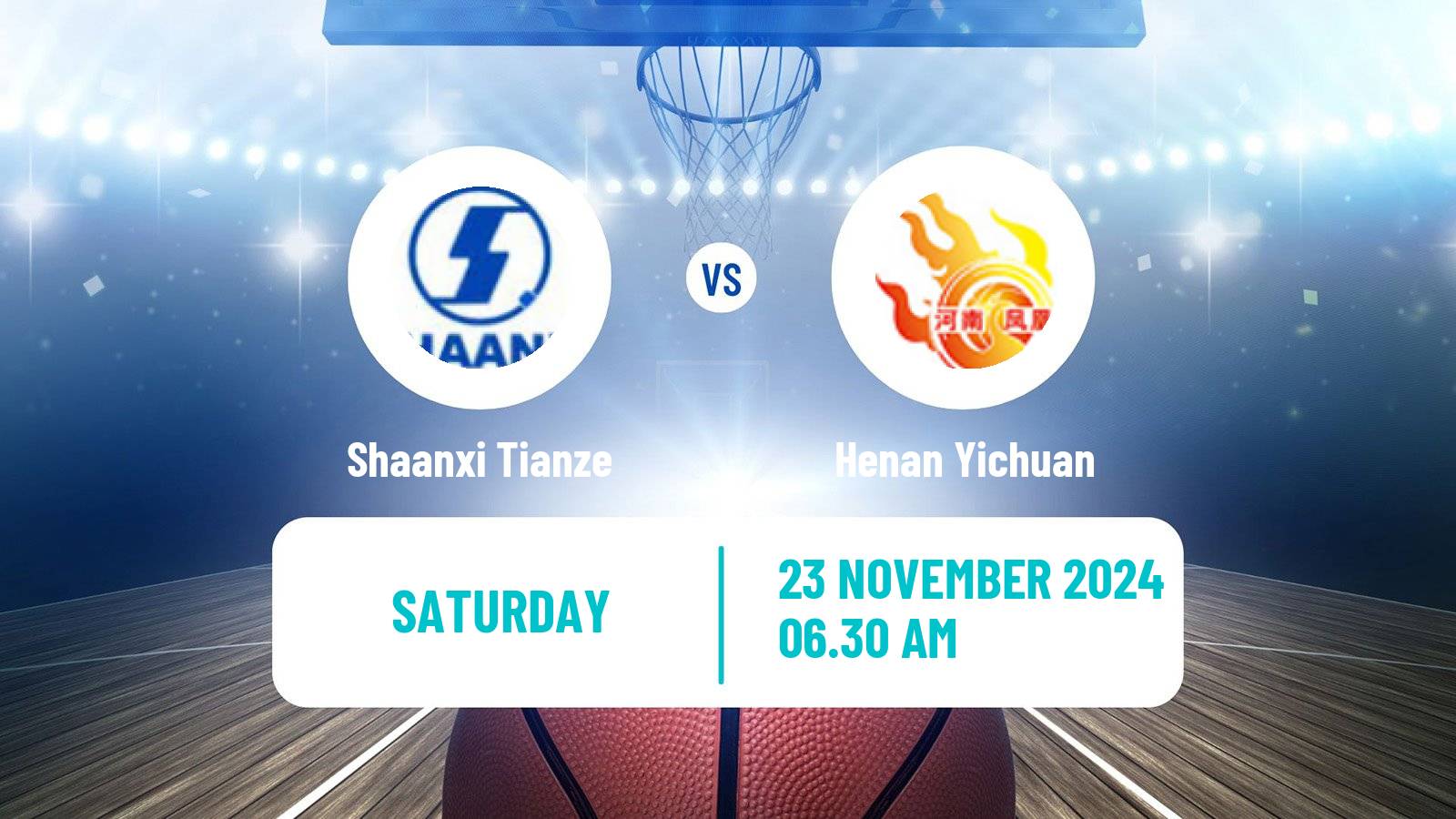 Basketball WCBA Shaanxi Tianze - Henan Yichuan