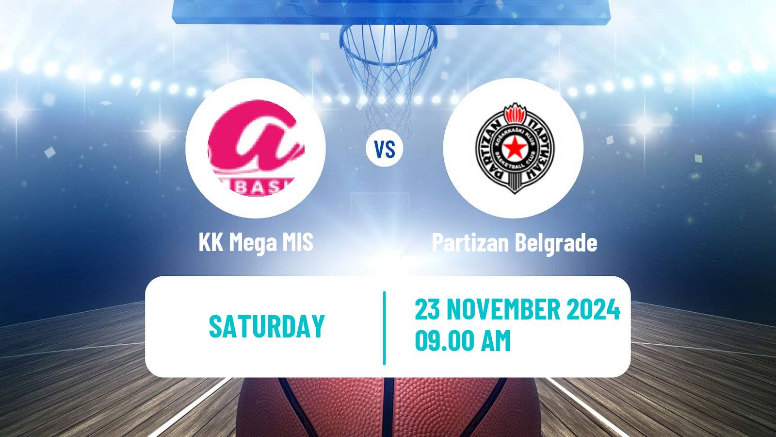 Basketball Serbian 1 ZLS Basketball Women Mega MIS - Partizan Belgrade