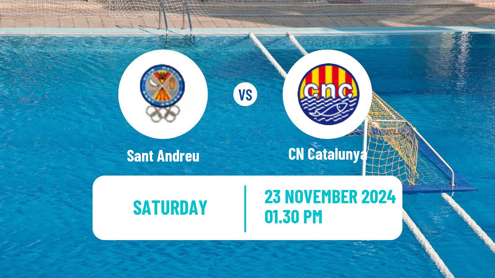 Water polo Spanish Liga Premaat Sant Andreu - Catalunya