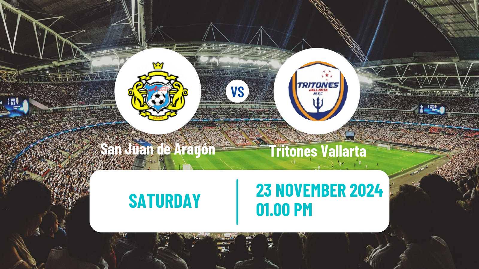 Soccer Mexican Liga Premier Serie A San Juan de Aragón - Tritones Vallarta