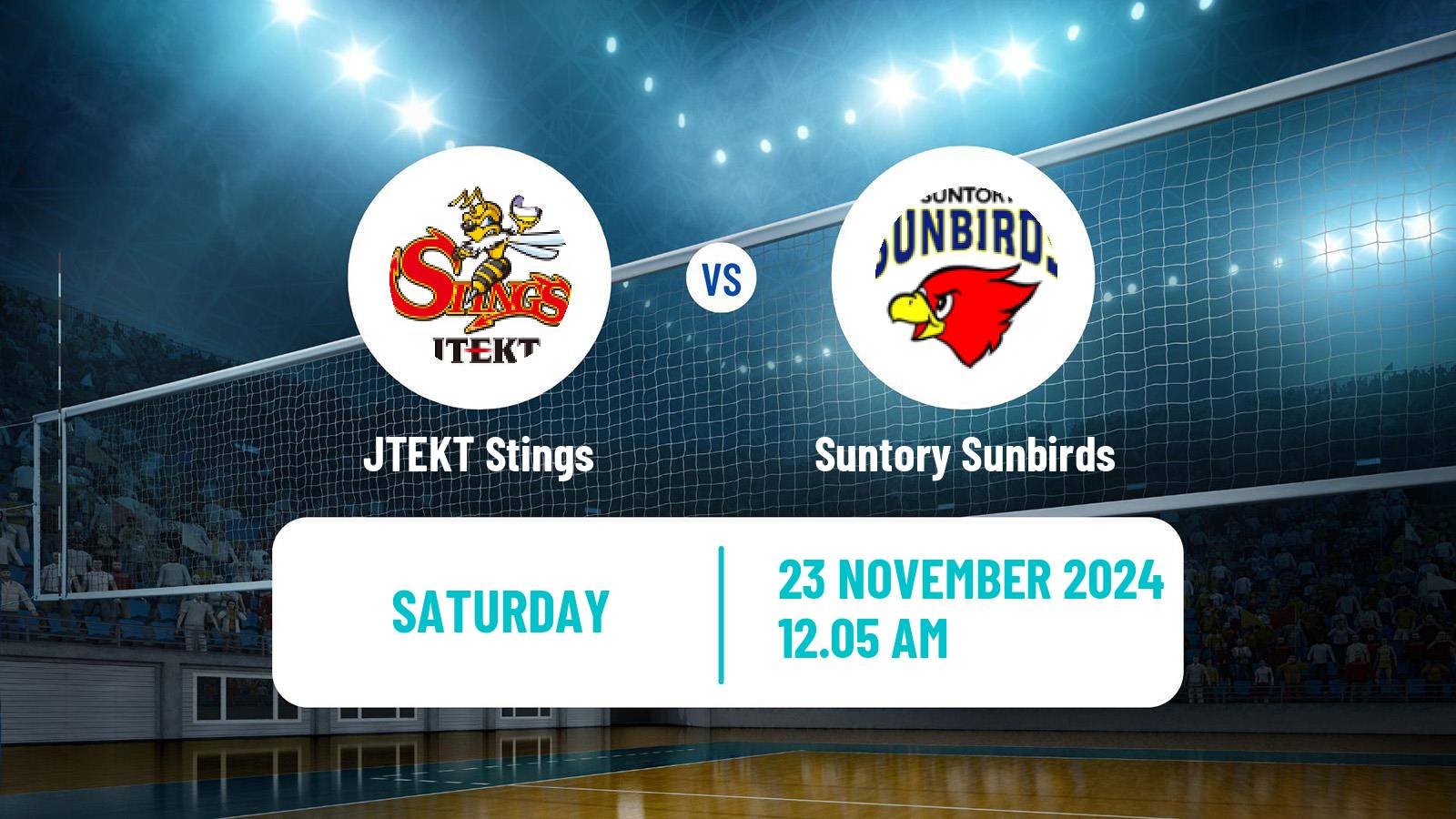 Volleyball Japan V Premier League JTEKT Stings - Suntory Sunbirds