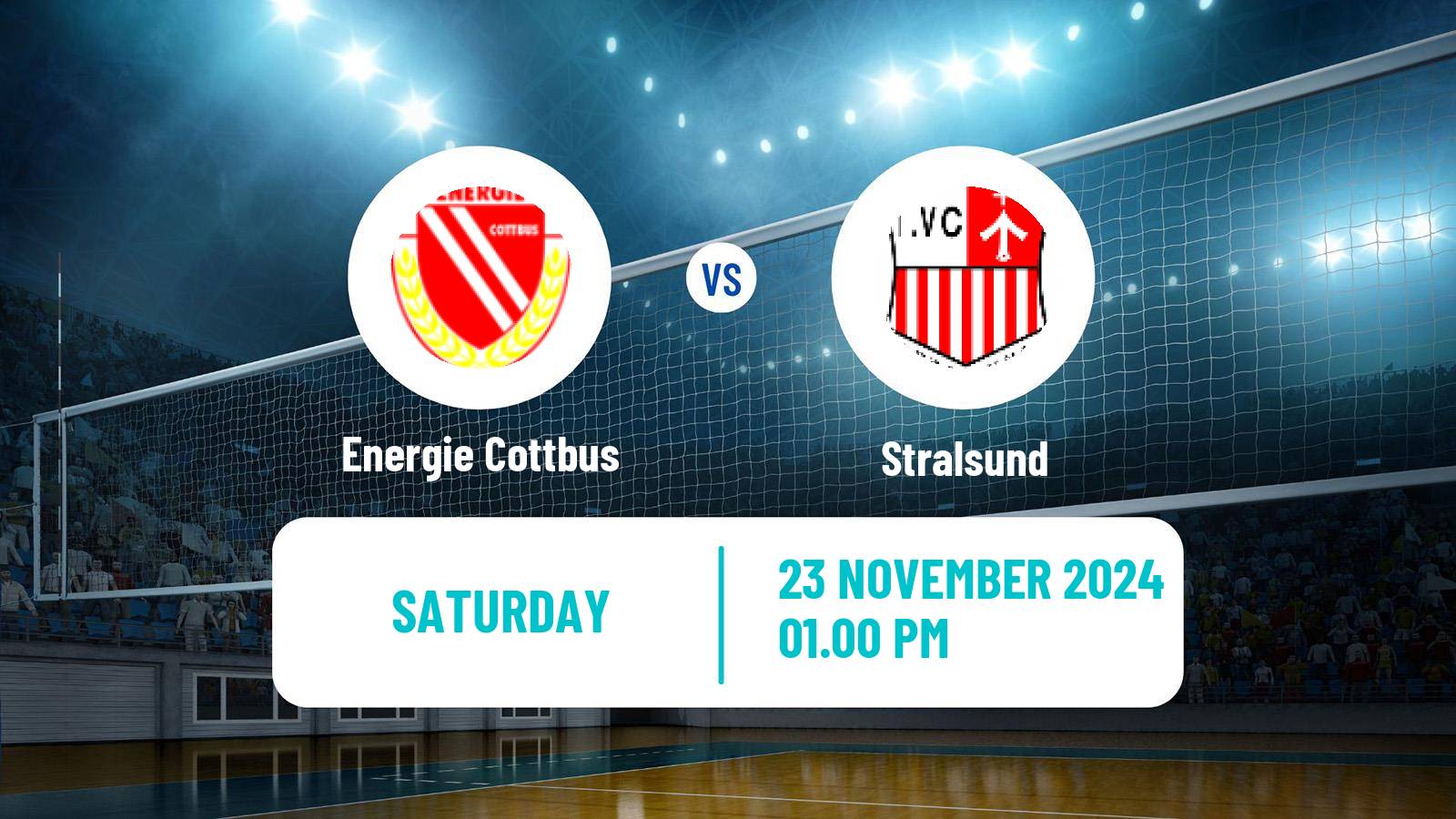 Volleyball German 2 Bundesliga North Volleyball Women Energie Cottbus - Stralsund