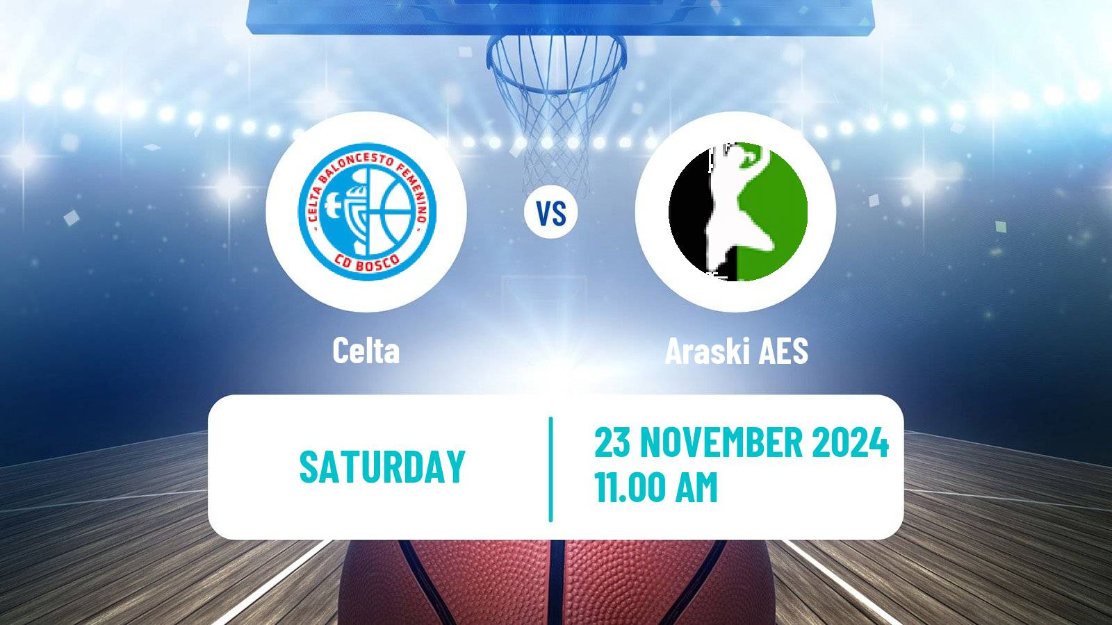 Basketball Spanish Liga Femenina Basketball Celta - Araski AES