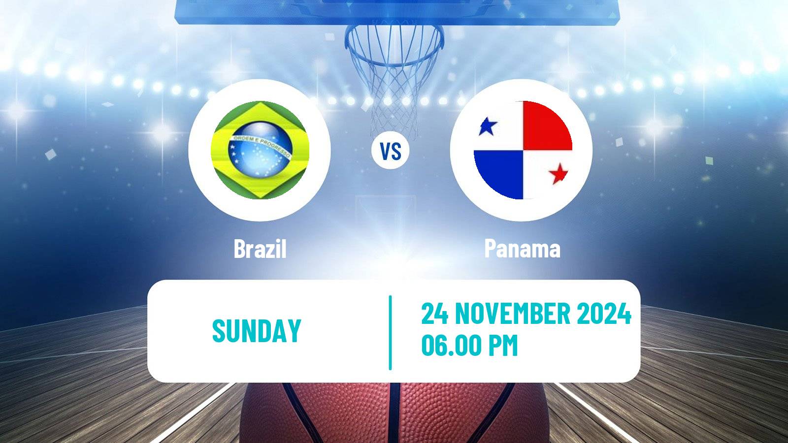 Basketball AmeriCup Basketball Brazil - Panama