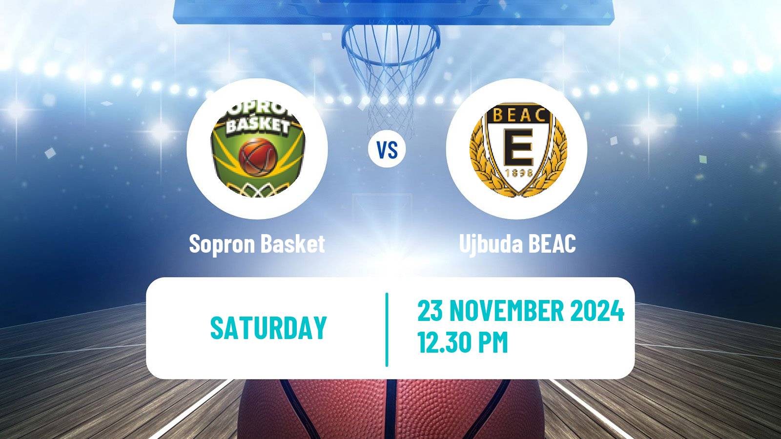 Basketball Hungarian NB I Basketball Women Sopron Basket - Ujbuda BEAC