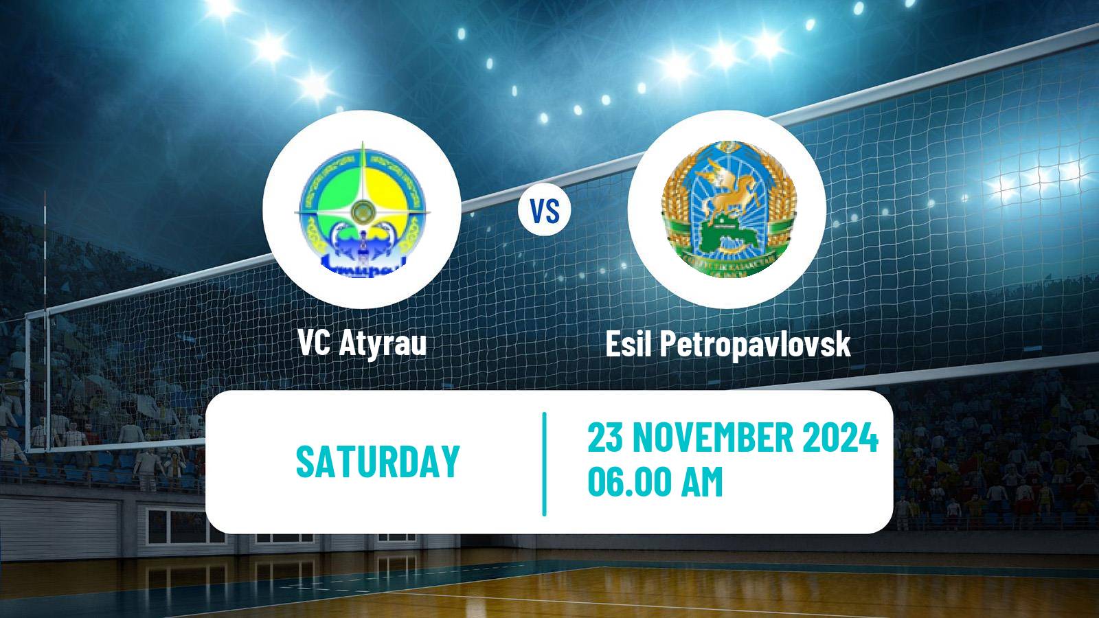 Volleyball Kazakh National League Volleyball Atyrau - Esil Petropavlovsk